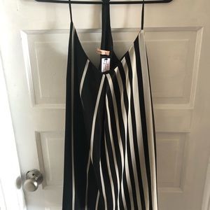 Black and white striped shirt